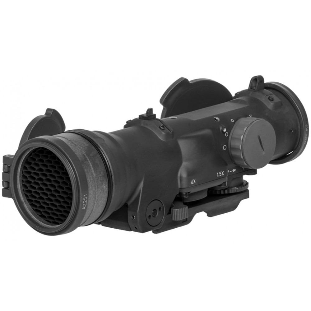 Elcan SpecterDR 1.5-6x5.56mm Rifle Scope-Black-DFOV156-C1