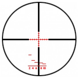 CARL ZEISS OPTRONICS HENSOLDT ZF 6-24X72 MILDOT RIFLESCOPE