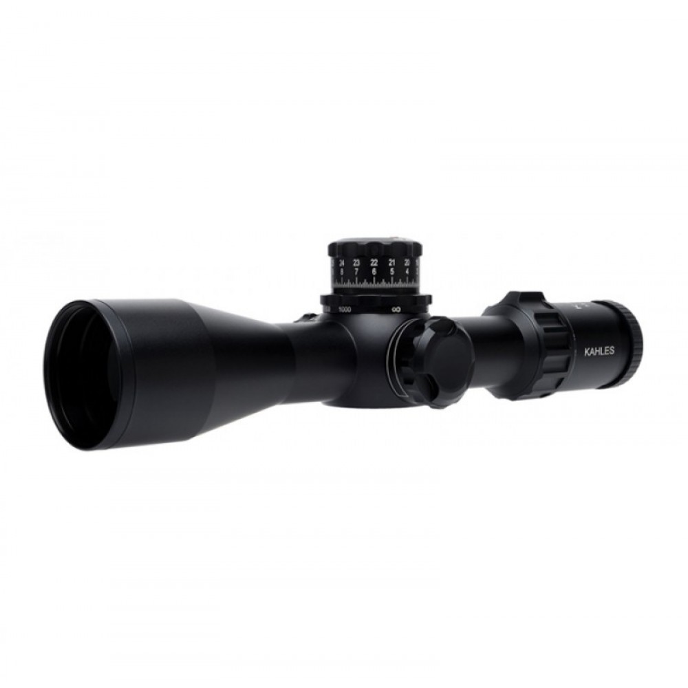 KAHLES K318I 3.5-18X50 RIFLESCOPE CCW SKMR3 W-RIGHT FFP 0.1 MRAD 10633