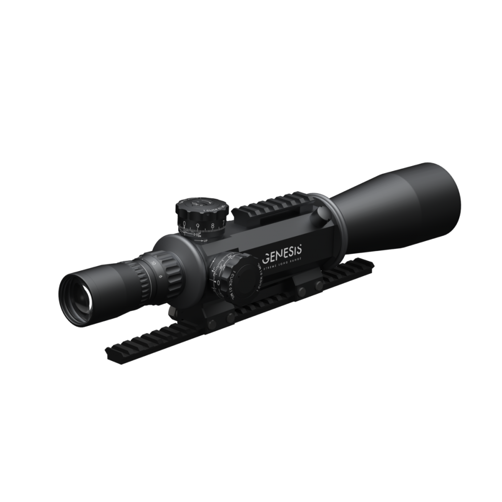 March Scopes Genesis Tactical 6-60x56 0.1 MIL Illuminated FFP Riflescope-D60V56GFIML10