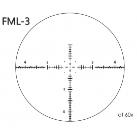 March Scopes Genesis Tactical 6-60x56 0.1 MIL Illuminated FFP Riflescope-D60V56GFIML10