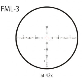 March Scopes Genesis Tactical 4-40x52G FML-3 Illuminated 0.1 Mil FFP Riflescope-D40V52GFIML