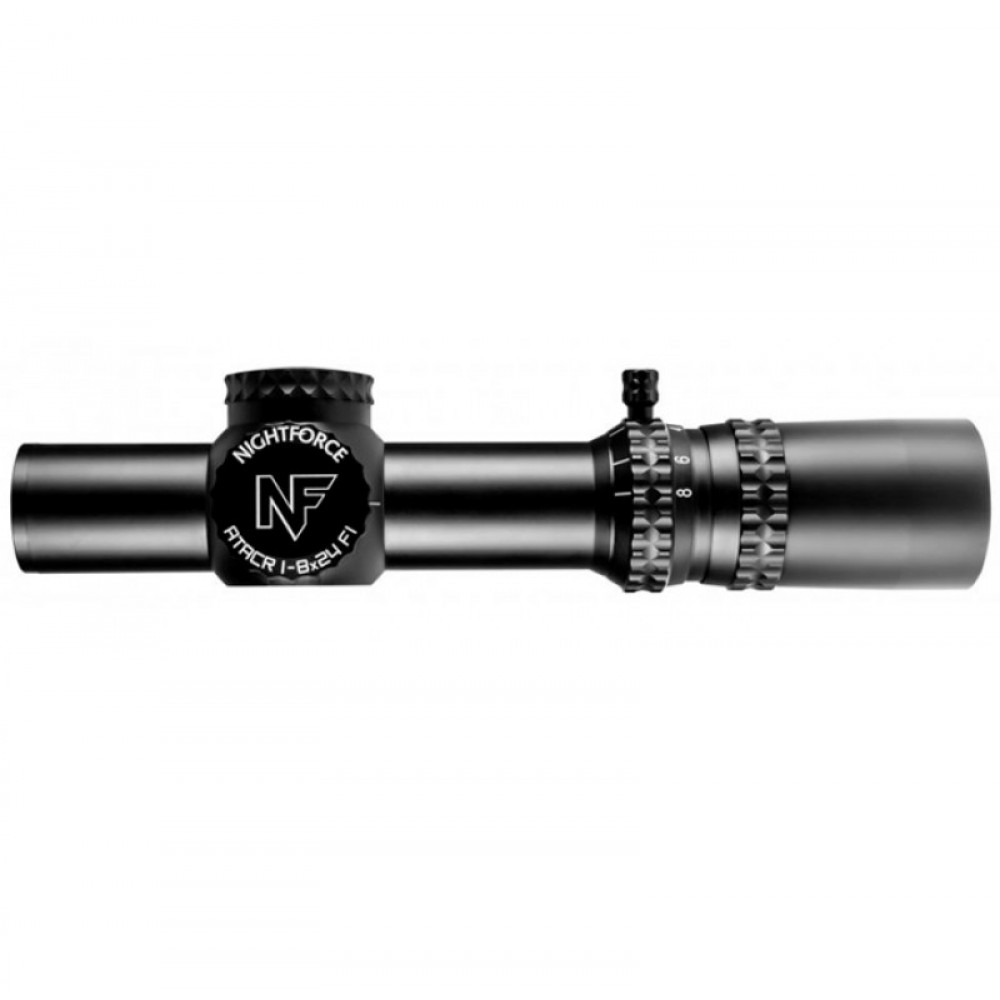 NIGHTFORCE ATACR 1-8X24MM F1 RIFLESCOPE FC-DM .1MRAD NVD CAPPED ADJ PTL C597