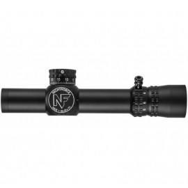 NIGHTFORCE NX8 1-8X24MM F1 RIFLESCOPE FC-MOA ZEROSTOP .5 MOA CAPPED WINDAGE PTL C600