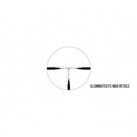 NIGHTFORCE NX8 1-8X24MM F1 RIFLESCOPE FC-MOA ZEROSTOP .5 MOA CAPPED WINDAGE PTL C600