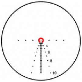 SIG SAUER TANGO6T SCOPE, 1-6X24MM, 30MM, FFP, 762 EXTENDED RANGE RETICLE, 0.2 MRAD, CAPPED TURRET, BLACK SOT61134