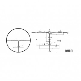 STEINER M8XI 1-8X24 DMR8I RIFLE SCOPE 8723