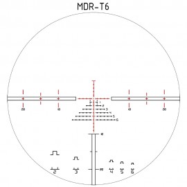 Schmidt Bender 1-8x24 PM II ShortDot Dual CC MDR-T6 ST LT MTC / ST LT ZC 0.1 mrad ccw Pantone 7504M Riflescope 683-846-43E-K2-H2
