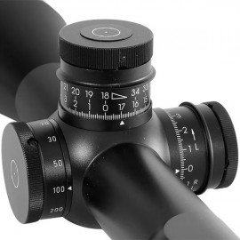 Schmidt Bender 3-27x56 PM II High Power FFP LRR-MIL DT34 MTC LT / ST ZC LT 0.1 mrad ccw Black Riflescope 669-911-41C-G6-A8