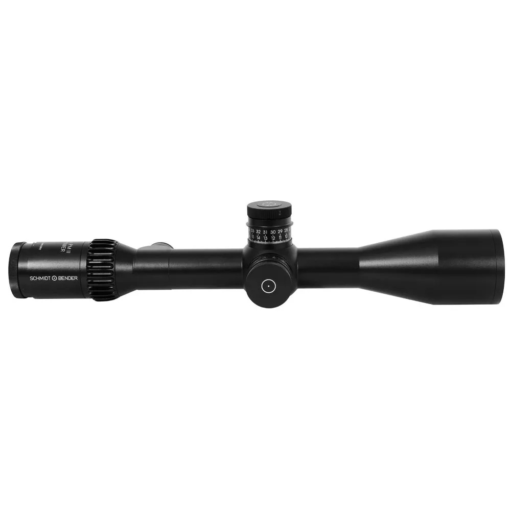 Schmidt Bender 3-27x56 PM II High Power FFP LRR-MIL DT34 MTC LT / ST ZC LT 0.1 mrad ccw Black Riflescope 669-911-41C-G6-A8