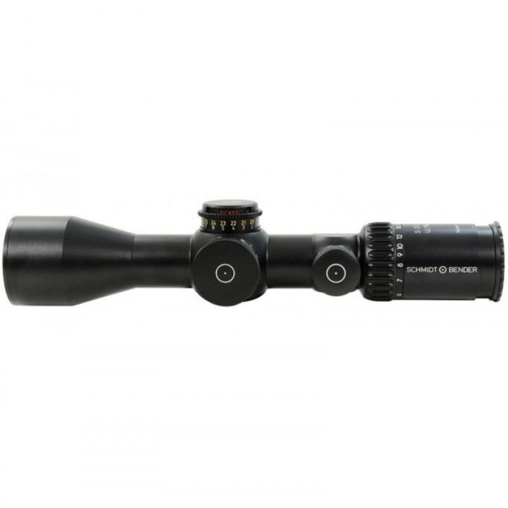 SCHMIDT BENDER PM II RIFLESCOPE 5-20X50 LP LT MTC/CT DT P4FINE FFP 1CM CW BLACK 673-911-972-F2-E9