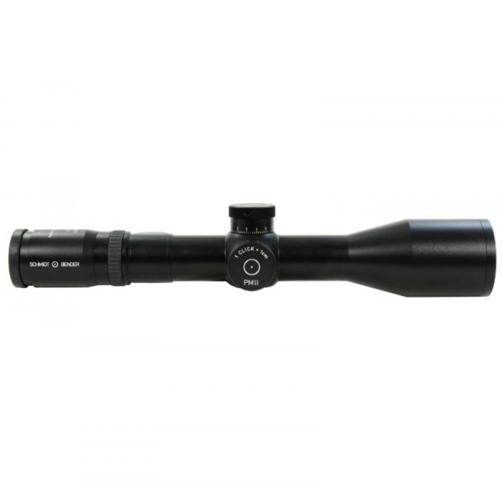 SCHMIDT BENDER PMII RIFLESCOPE 3-27X56 34MM L/P LT H2CMR FFP .1 MRAD CW 34 MIL BLACK SCOPE 669-911-942-D1-B4