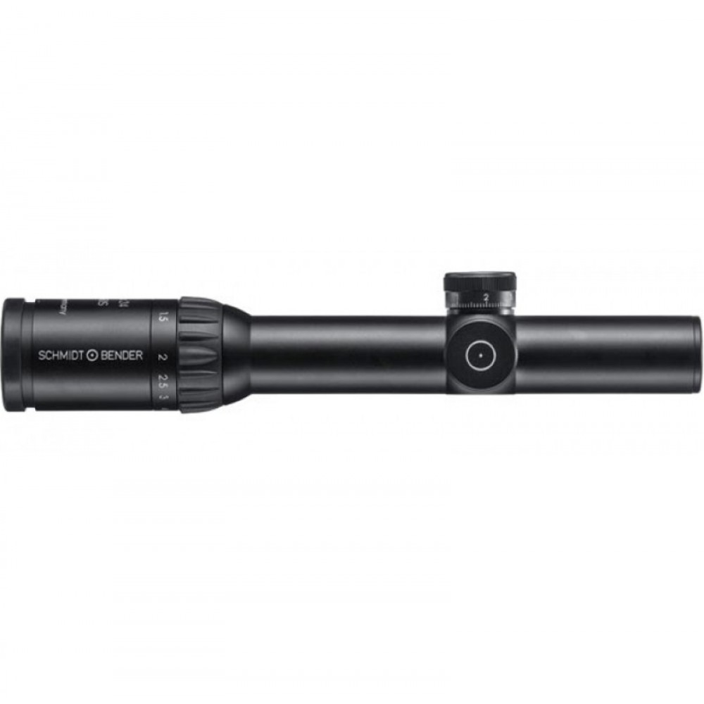 SCHMIDT BENDER STRATOS RIFLESCOPE 1.1-5X24 FD9 RAIL MOUNT .25 MOA CCW BDC 559-011-908-F8-E1