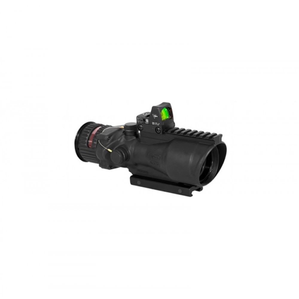 TRIJICON 6X48 ACOG DUAL ILLUM AMBER CHEVRON .308 RETICLE W/COLT KNOB MOUNT - LED 6.5 MOA RED DOT RMR TYPE 2 TA648-D-100561