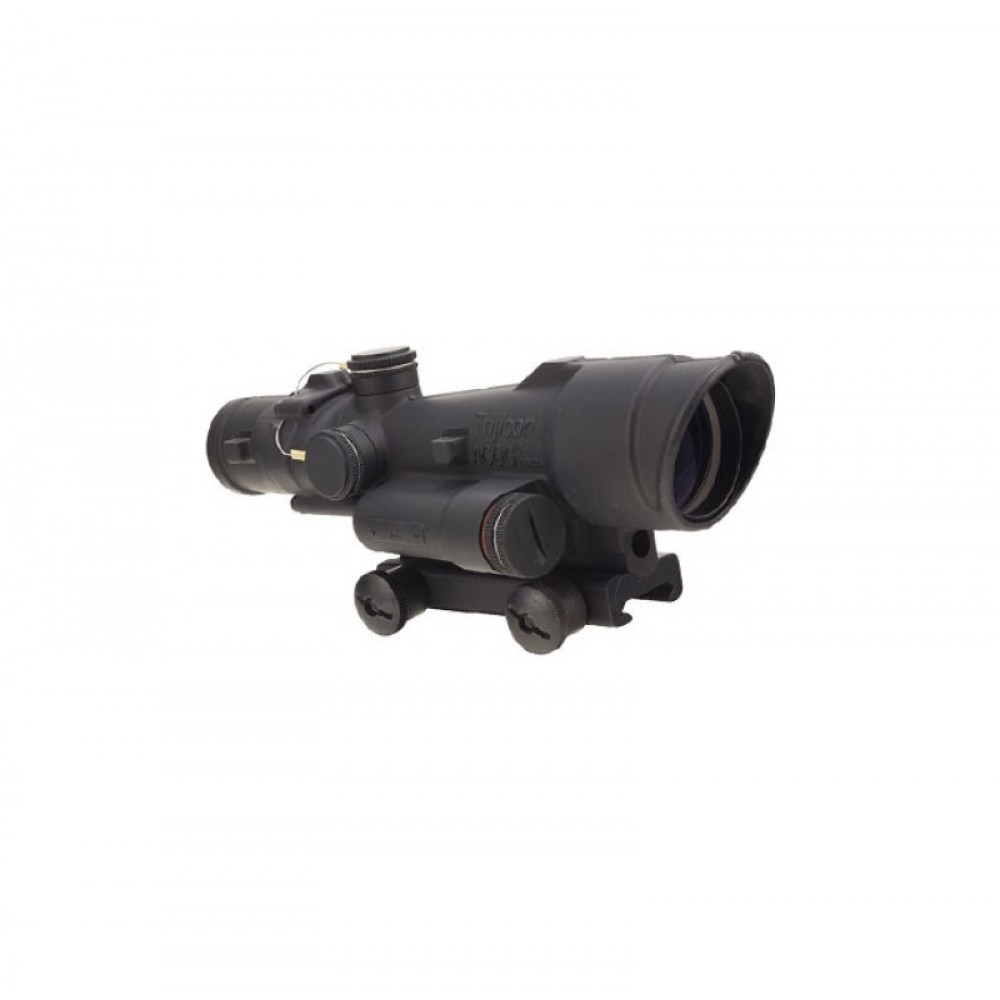 TRIJICON ACOG 3.5X35 RED LED ILLUMINATED SCOPE, 308 CHEVRON RETICLE W/ TA51 MOUNT 100497