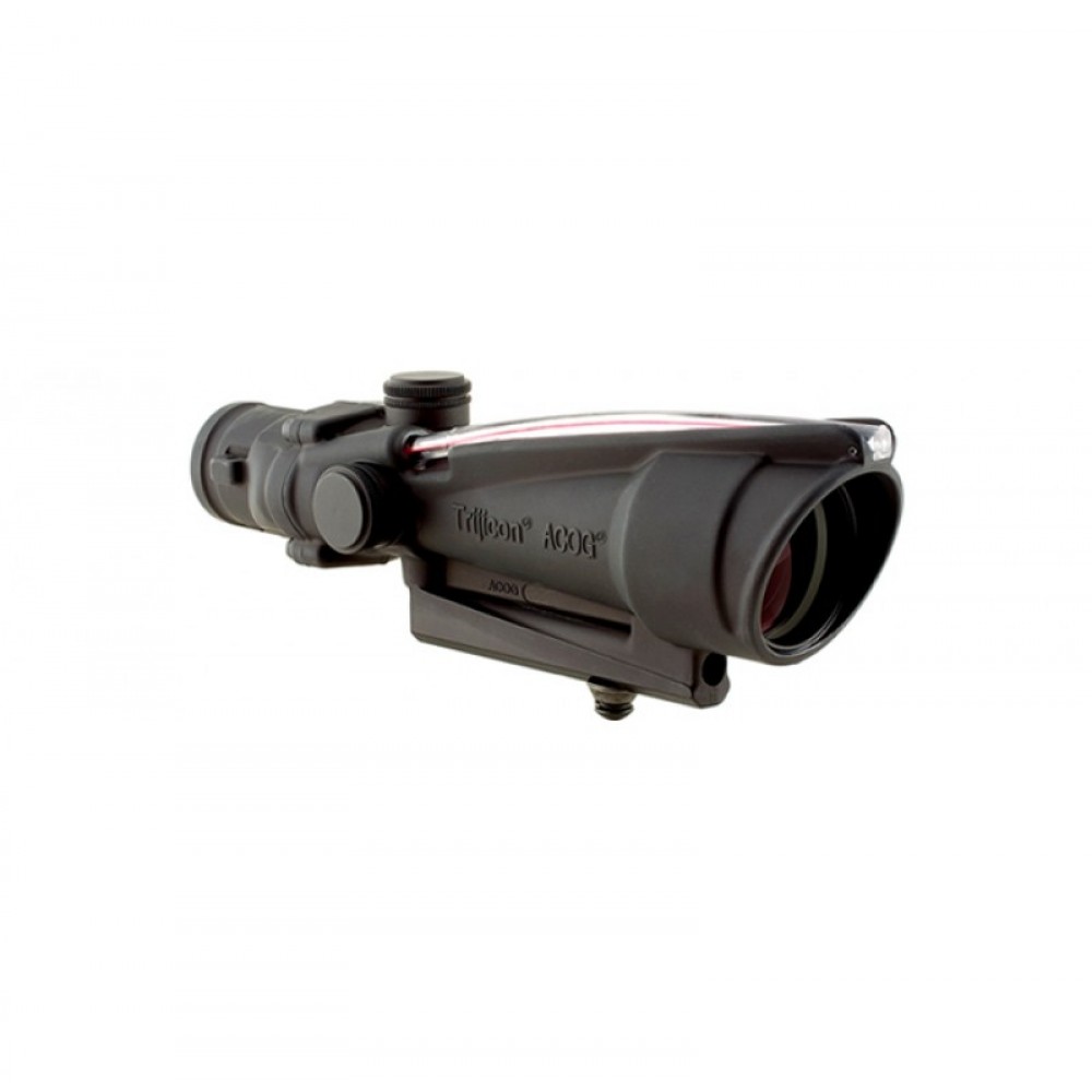 TRIJICON ACOG 3.5X35 SCOPE (DUAL ILLUM RED CROSSHAIR .223 RETICLE W/COLT KNOB MOUNT ) TA11-D-100557