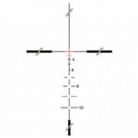TRIJICON ACOG 3.5X35 RED LED ILLUMINATED SCOPE, 223 CROSSHAIR RETICLE W/ TA51 MOUNT 100495