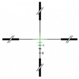 TRIJICON 3X30 COMPACT ACOG DUAL ILLUM GREEN CROSSHAIR 308/168GR WIN BALLISTIC W/ COLT KNOB THUMBSCRE