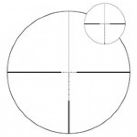 TRIJICON CREDO HX 1-6X24 SFP W/ RED LED DOT BDC HUNTER HOLDS .223 30MM SATIN BLACK RIFLESCOPE 2900020