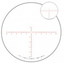 TRIJICON TENMILE 5-50X56 EXTREME LONG-RANGE W/ RED/GREEN MRAD CENTER DOT W/ WIND HOLDS 34MM MATTE BLACK RIFLESCOPE 3000017