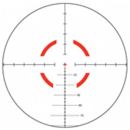 TRIJICON VCOG 1-6X24 RED SEGMENTED CIRCLE/CROSSHAIR SCOPE 1600035
