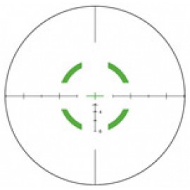 TRIJICON VCOG 1-6X24 GREEN SEGMENTED CIRCLE/CROSSHAIR .223/77GR; QUICK RELEASE MT. 1600048