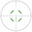 TRIJICON VCOG 1-6X24 GREEN SEGMENTED CIRCLE/CROSSHAIR .223/77GR; QUICK RELEASE MT. 1600048