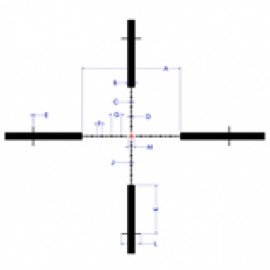 TANGENT THETA 3-15X50MM ILLUM. GEN 2 MILDOT SCOPE 800101-0002