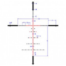 TANGENT THETA 5-25X56MM ILLUM RIFLESCOPES 34MM 28MRAD GEN 2 XR RETICLE 800100-0001