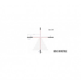 TANGENT THETA MODEL TT525P PROFESSIONAL MARKSMAN 5-25X56MM ILLUMINATED RIFLE SCOPES 34MM 28MRAD .1 MRAD ADJ. GEN 3 XR RETICLE 800100-0006