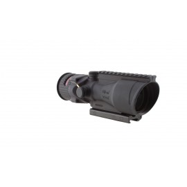 Trijicon 6x48 ACOG Rifle Scope, Dual Illuminated Amber Chevron .308 Reticle w/ Colt Knob Thumbscrew Mount & LED 6.5 MOA Red Dot RMR Type 2, Black, 100561