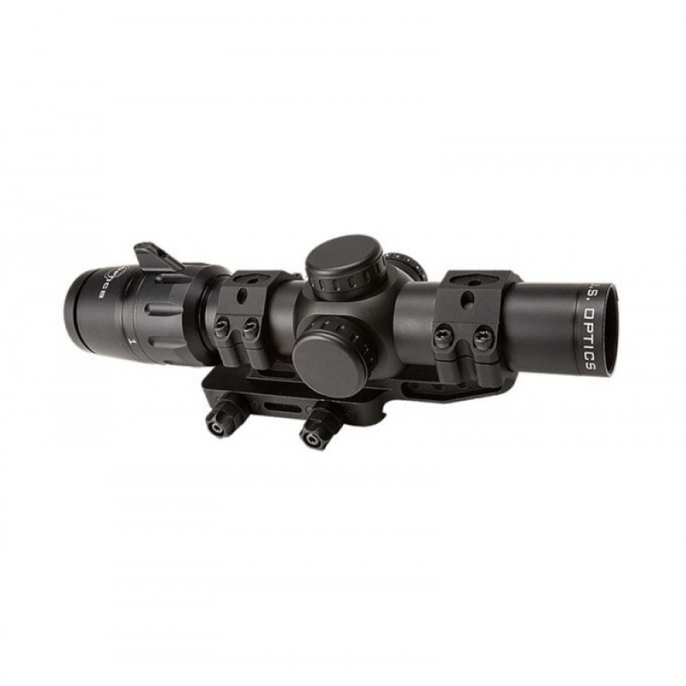US OPTICS 1-6X24MM SFP 2 MOA RED DOT MT2 RETICLE SCOPE WITH ZRO DELTA M4 DLOC SVS-1-6X