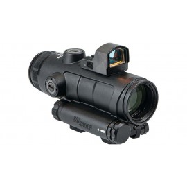 Sig Sauer Bravo Battle Pack BRAVO4 Battle Sight 556-762 Horseshoe Dot Illuminated with Romeo Zero 3 MOA Red Dot Sight Black