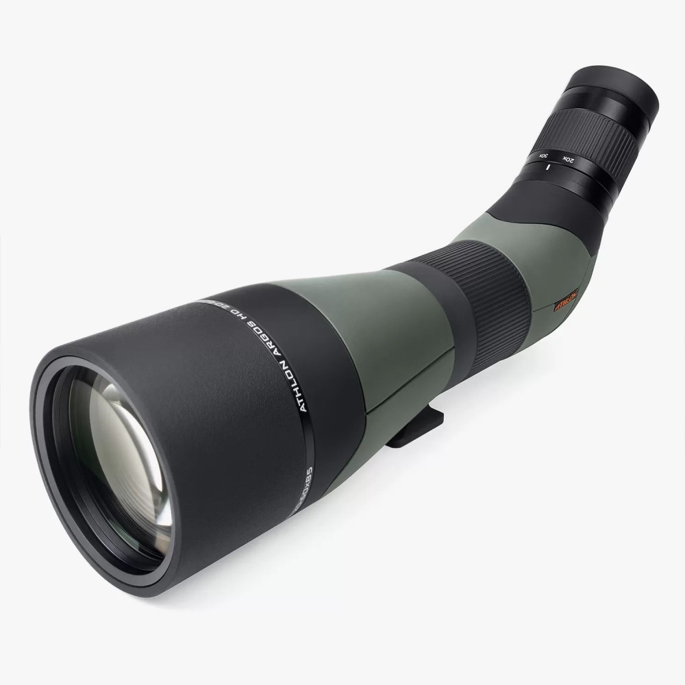 Athlon Argos 20-60x85 HD Angled Spotting Scope, Green-314001