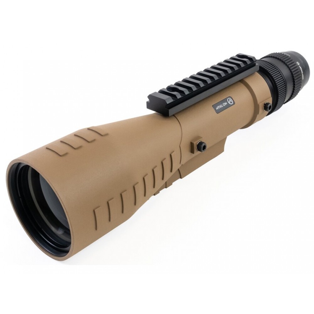 Athlon Optics Cronus Tactical Spotting Scope 7-42x 60mm Straight Body Ranging Reticle Tan