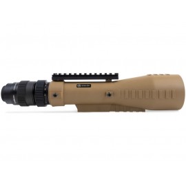 Athlon Optics Cronus Tactical Spotting Scope 7-42x 60mm Straight Body Ranging Reticle Tan